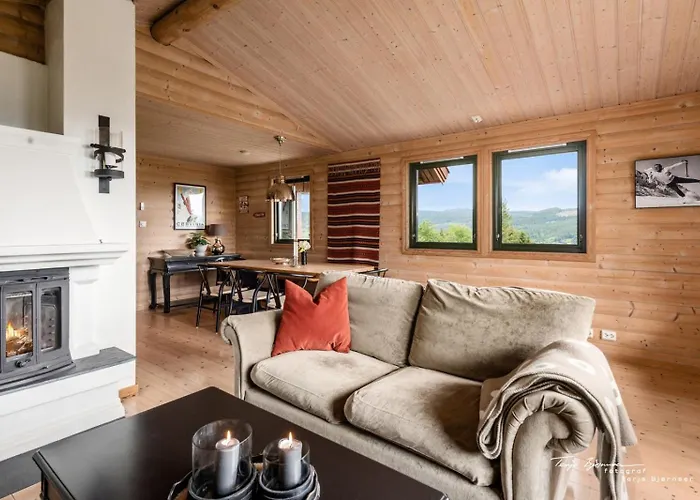 Al Skisenter - With Panoramic View For 8 Guests