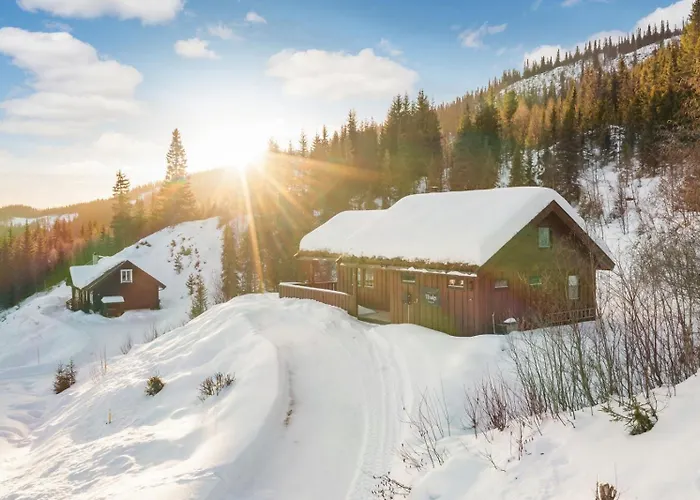 Al Skisenter - With Panoramic View For 8 Guests