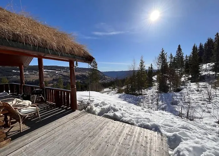 Al Skisenter - With Panoramic View For 8 Guests